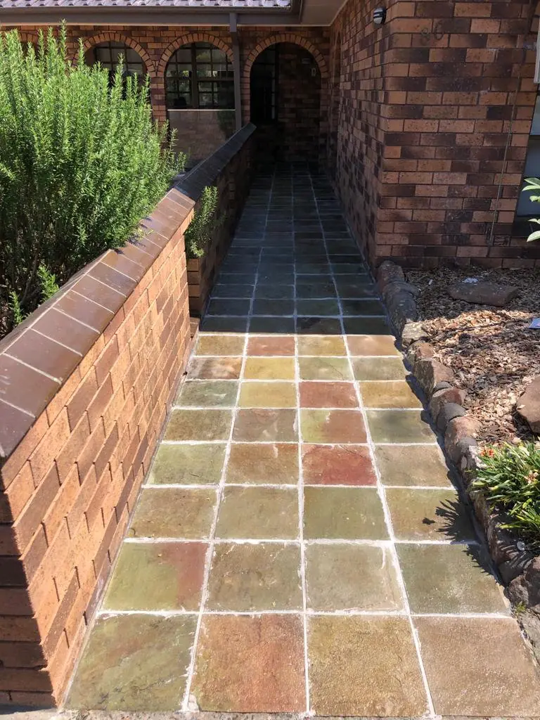 After: cleaned and regrouted.
